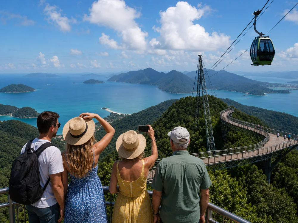 Shared Langkawi shore excursions for cruise passengers